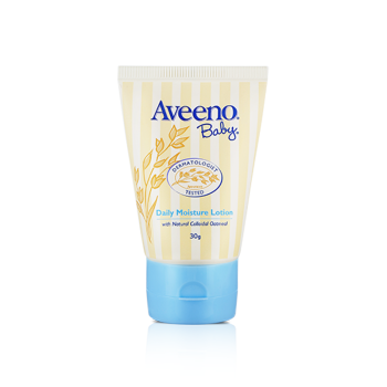 Aveeno 艾惟诺 婴儿润肤乳儿童润肤露宝宝面霜身体乳液 洗护用品每日倍护润肤乳（无香型）30g  原装进口