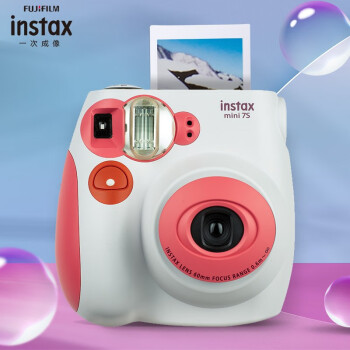 富士instax立拍立得 一次成像相机 mini7S 冬日红