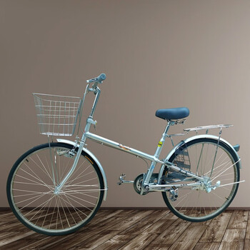 路捍客 出口自行车22寸24寸26日式复古钢炮日本车城市通勤车代步车内