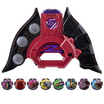 儿童玩具 道具勋章 能联动发声 pb暗黑泽塔变身器(现货拆封不退不换)