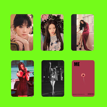 金智秀solo小卡jisoo小卡solo精选卡片me flower专辑金智秀卡片bl 款7