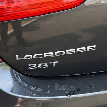 别克新君越车标28t30hlacroe后尾标字母标志排量车贴改装lacroe28t