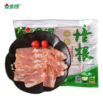 金锣 精制培根肉片500g 猪肉培根片火锅烧烤食材(新老包装随机发货）