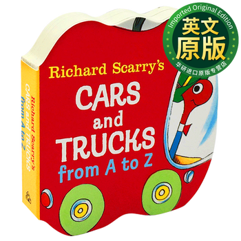 斯凯瑞金色童书英文原版绘本cars And Trucks From A To Z 小卡车字母纸板书 摘要书评试读 京东图书