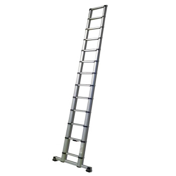稳耐梯子家用铝合金伸缩梯1米-3.2米竹节梯十步登高直梯 BL11-1