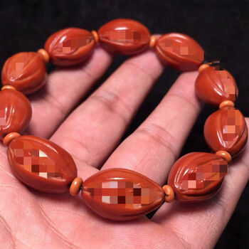 珠佩丽【惠萃】橄榄核手串橄榄核生命之源橄榄核雕女阴九阴一阳文玩