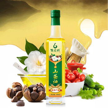 山茶油 有机野生油茶籽油 压榨一级食用油1l 适用孕妇宝宝 1l*2 礼品