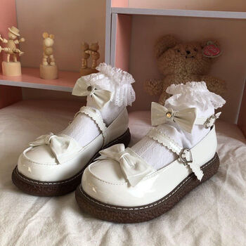 jk鞋子萝莉洛丽塔小皮鞋女jk鞋学生日系可爱软妹制服大头娃娃lolita