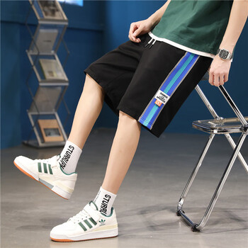 男学生夏季薄款休闲潮流12-15岁男孩初中学生运动五分男生短裤夏天