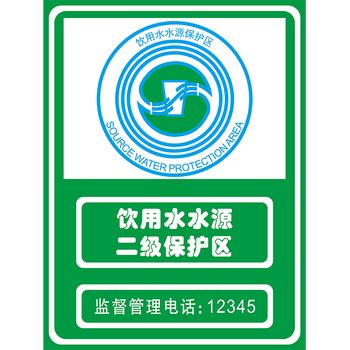 标语环境保护监督管理指示牌铝板保护人人有责提示牌农村水资源标识牌