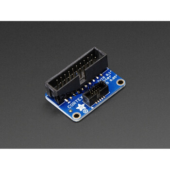 jtag转接板 20针2.54mm转10针1.27mm  支持jlink s