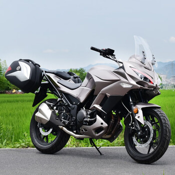 新国四电喷摩托车悍马款350cc双缸水冷可上牌重型机车大排量跑车带