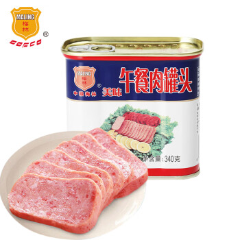 梅林 午餐肉罐头火腿早餐火锅食材340g中粮出品（新老包装交替发货）
