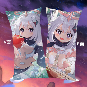 周边等身抱枕定制神里绫华宵宫胡桃魈可莉甘雨纳西妲半身靠枕 派蒙