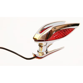 【包安装】2022款红旗h5中网灯hs5改装通用hs7流光叶子板灯 天使之翼