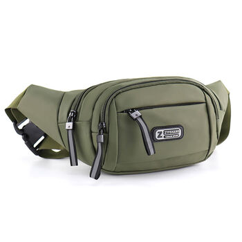 新款男女腰包多功能大容量收银地摊生意包耐磨旅途户外包工地干活军
