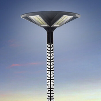 广场景观灯大美光瑞3米4米立杆新农村太阳能路灯500w含4米镂空花型