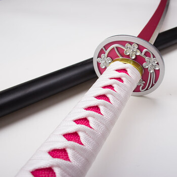 鬼灭之刃木质日轮刀cos道具炭治郎我妻善逸富冈义勇未开刃 香奈乎