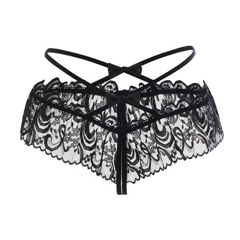 大码情趣内衣内裤 蕾丝开裆免脱丁字裤 成人床上性用品 夫妻房事变态