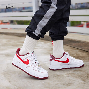 情侣鞋推荐nikeaf1耐克板鞋男鞋女鞋空军一号airforce1缝线二次元纯白