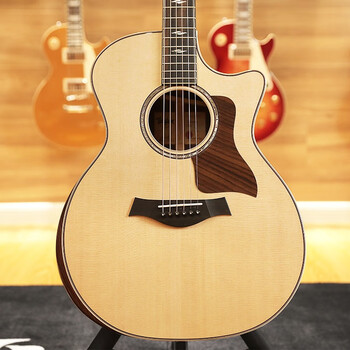 taylor泰莱美产914ce 814ce全单木吉他民谣吉他电箱吉他云杉玫瑰木