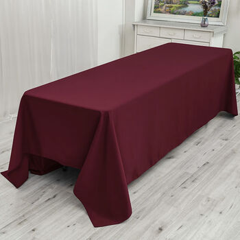 耐脏的会议室桌布长条桌长方形加厚防水防烫家用梳妆台书桌台布 酒
