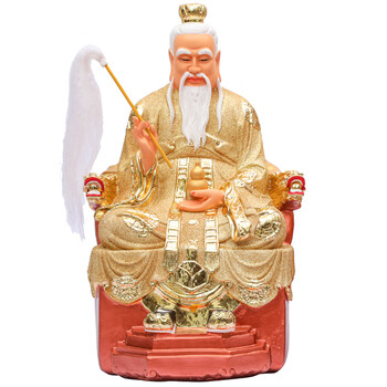 烨琪 12寸16寸19寸太上老君神像元始灵宝天尊太上老君佛镇像宅佛像