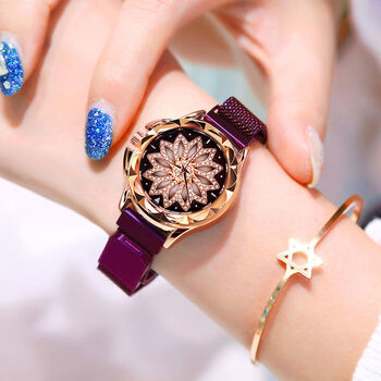 ins网红同款高颜值手表女韩版简约气质闺蜜初高中少女学生防水表太阳