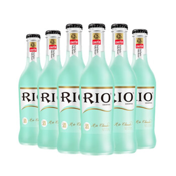 锐澳（RIO）洋酒 预调 鸡尾酒 果酒 宾治味 275ml*6瓶（新老包装随机发货）