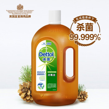 滴露dettol 消毒液家用衣物宠物狗狗室内地板伤口除菌液多功能消毒水搭配洗洗衣液使用消毒液750ml 1瓶 图片价格品牌报价 京东