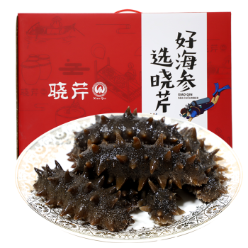 曉芹 大連即食海參 1000g16-24只 遼刺參 海鮮水產(chǎn) 海參禮盒 