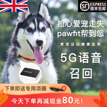 Pawfit宠物定位器狗狗猫咪实时定位器gps实时智能追踪器运动检测外出用品跟踪器防水防丢定位项圈普通版本 不可游泳 图片价格品牌报价 京东