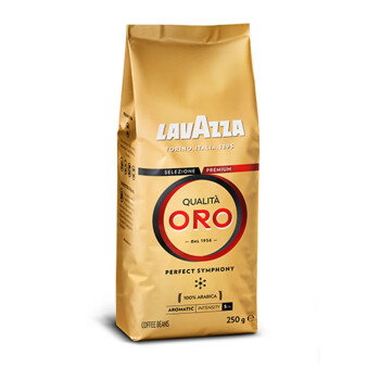 意大利进口 乐维萨（Lavazza）拉瓦萨 欧罗金咖啡豆250g （新老包装交替）