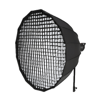 神牛p12090lh深口抛物线柔光箱影室闪光补光灯罩保荣口栅格网格抛物线
