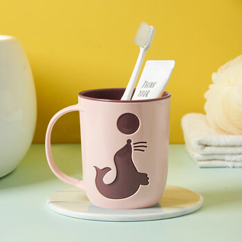 睿爸轻奢简约洗漱杯情侣套装漱口杯家用刷牙杯子创意牙缸杯一对牙刷杯