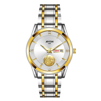 爱依士aiyishi男士手表简约商务机械风品牌手表男国表瑞士腕表生日