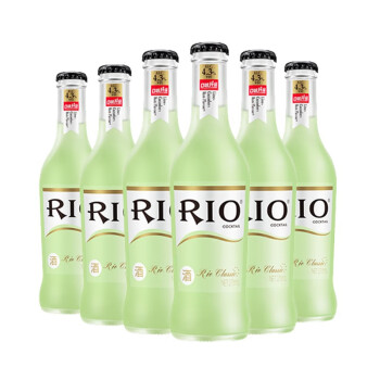 锐澳（RIO）洋酒 预调 鸡尾酒 果酒 青柠味 275ml*6瓶（新老包装随机发货）