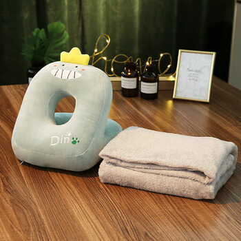 乐扣乐扣趴趴枕午睡枕办公室午睡神器抱枕女生睡觉趴睡枕桌上儿童午休