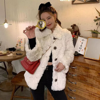 s(80-105斤左右)>麦尚琪羊羔毛外套女2022冬季新款加厚保暖毛毛上衣