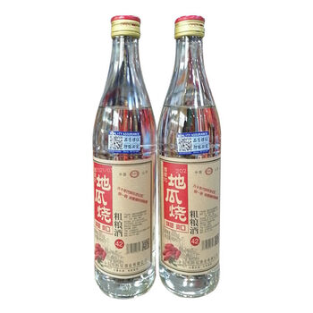 iosn地瓜烧酒红薯酒地瓜烧酒粗粮地瓜酒白酒480ml22瓶地瓜烧42度