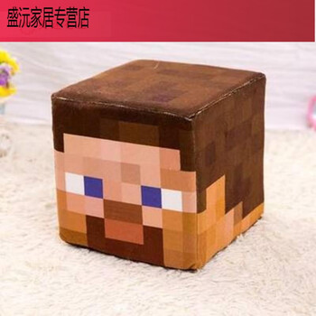 Minecraft我的世界苦力怕史蒂夫tnt创意毛绒玩具公仔抱枕动漫周边steve 10厘米 图片价格品牌报价 京东