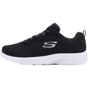 斯凯奇 SKECHERS 经典休闲鞋 女子运动鞋 跑步鞋 66666177/BKW 黑色 /白色 37 码 US7码