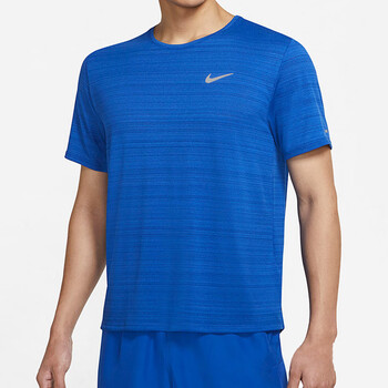 nike耐克新款速干短袖男运动训练t恤休闲跑步上衣薄款半袖cu5993蓝色