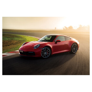 货】名豪跑车汽车海报宝马奔驰保时捷法拉利宿舍墙贴房间超大 卡其色