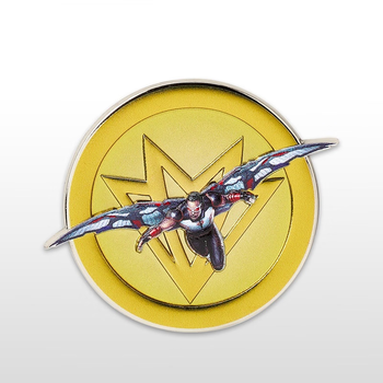 迪士尼官方漫威纪念徽章钢铁侠队长雷神绿巨人潮玩礼物猎鹰默认1