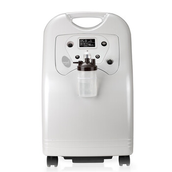 海龟turtle制氧机家用5l氧气机医用老人吸氧机5升v5wnns雾化款