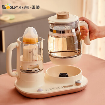 小熊bear恒温水壶调奶器12l06l温奶器热奶器婴儿水壶多功能婴儿冲泡