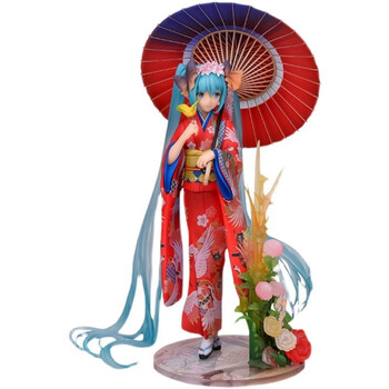 京佳初音未来和服初音中秋初音樱花初音动漫二次元美少女模型桌面车载
