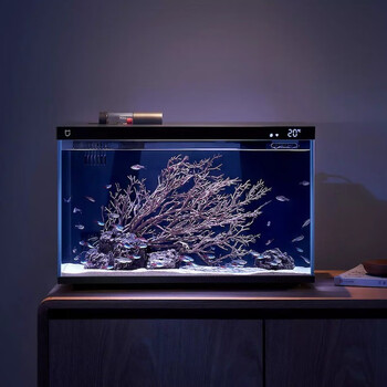 米家智能鱼缸小米水族箱 黑色(仅鱼缸)超值预定到货速发 【南美风造景