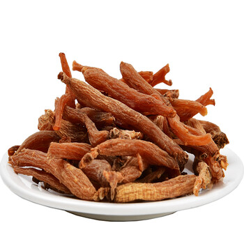 长白山人参棒红参光枝小干参段红人生干红叁丽切片泡